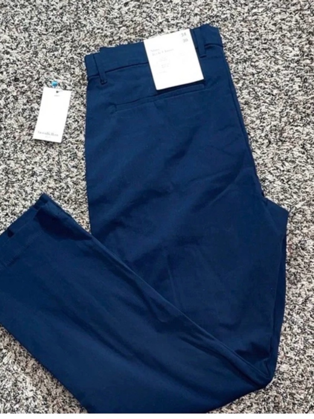 Goodfellow & Co Men's Deep Blue Chinos Size 34x30 | NWT - Picture 2 of 7